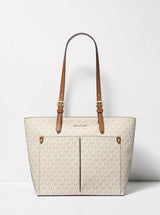 Jet Set Medium Logo Pocket Tote Bag 35F3GTVT3B