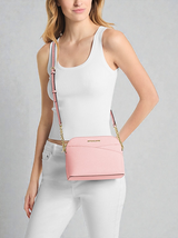 M.K Jet Set Travel Medium Logo Dome Crossbody Bag 35F1GTVC6B