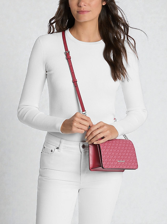 M.K Jet Set Signature Logo Crossbody Bag 35F5GTVC8B