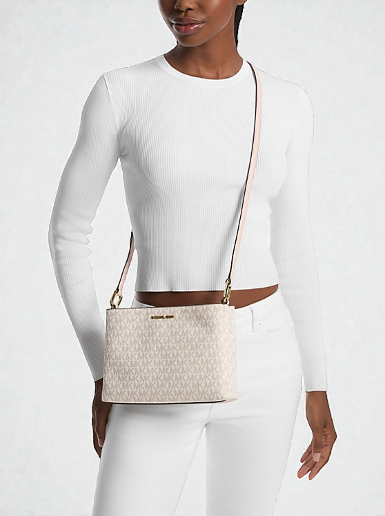 M.K Trisha Medium Logo Crossbody Bag 35H1G9TC8B