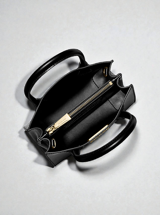 Mercer  Logo and Leather Accordion Crossbody Bag 35S1GM9M2B