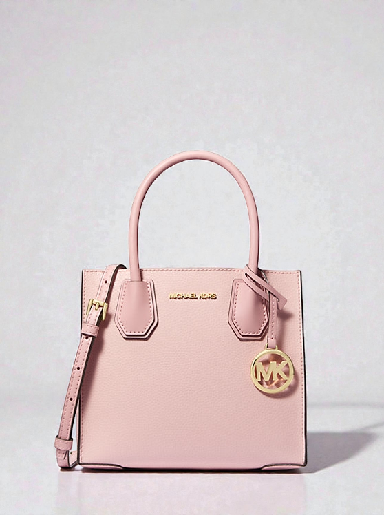 Mercer  Logo and Leather Accordion Crossbody Bag 35S1GM9M2B