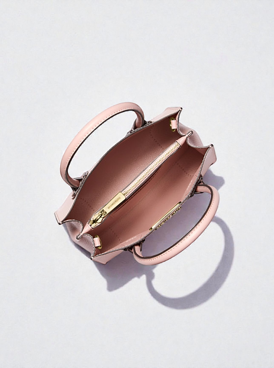 Mercer  Logo and Leather Accordion Crossbody Bag 35S1GM9M2B