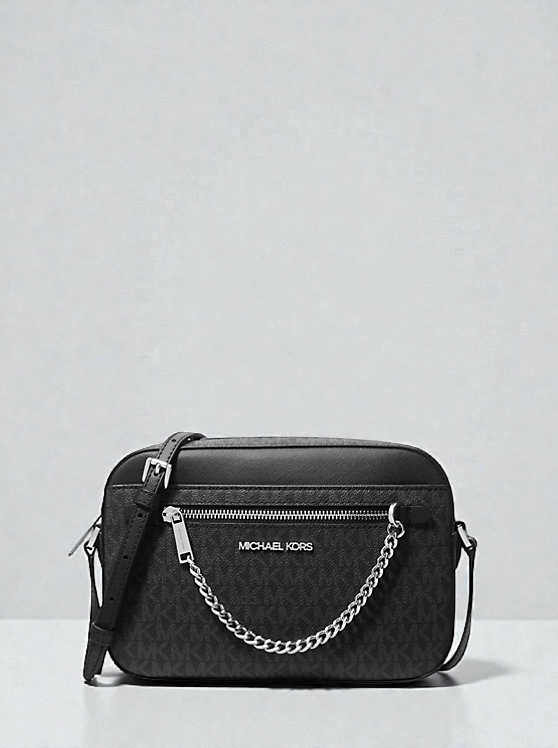 Jet Set Large Saffiano Leather Crossbody Bag 35S1GTTC9B