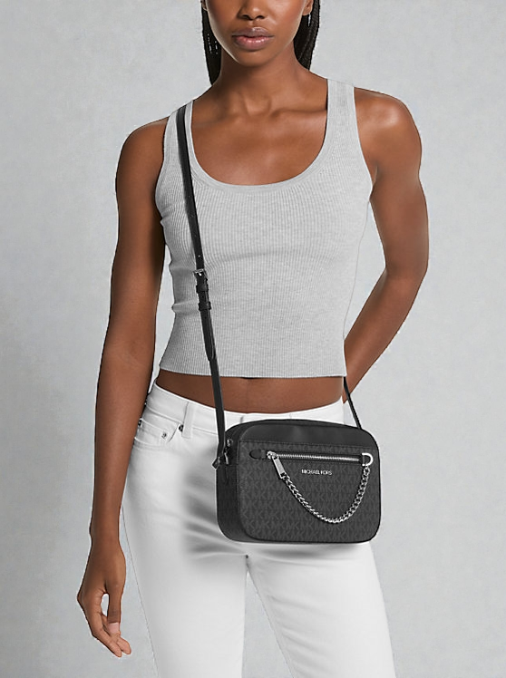 Jet Set Large Saffiano Leather Crossbody Bag 35S1GTTC9B