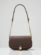 Mila Medium Signature Logo Messenger Bag 35T5GIMM8V