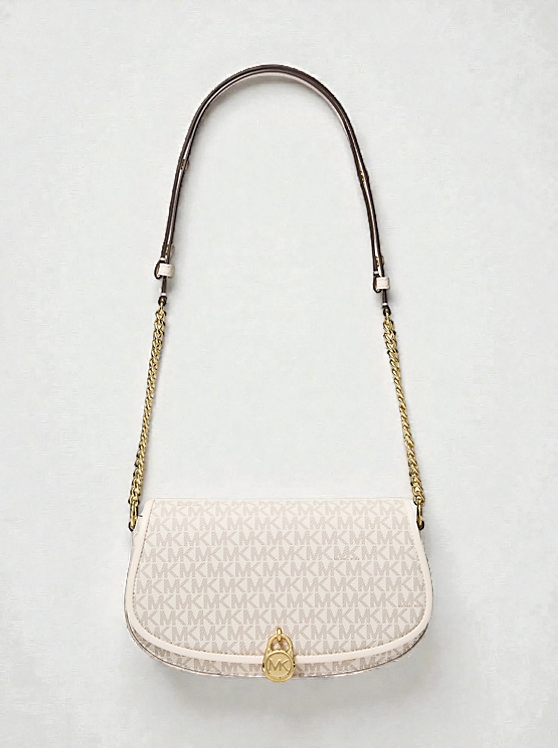 Mila Medium Signature Logo Messenger Bag 35T5GIMM8V