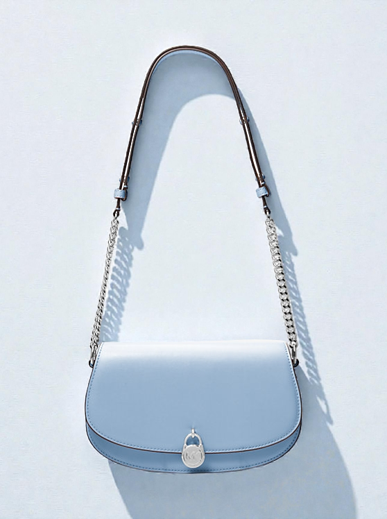 Mila Medium Signature Logo Messenger Bag 35T5GIMM8V