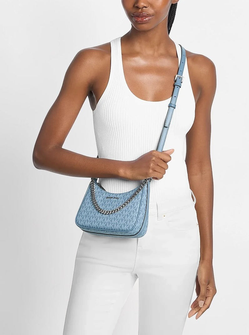 Jet Set Signature Logo Convertible Crossbody Bag.35F5GTVC0B