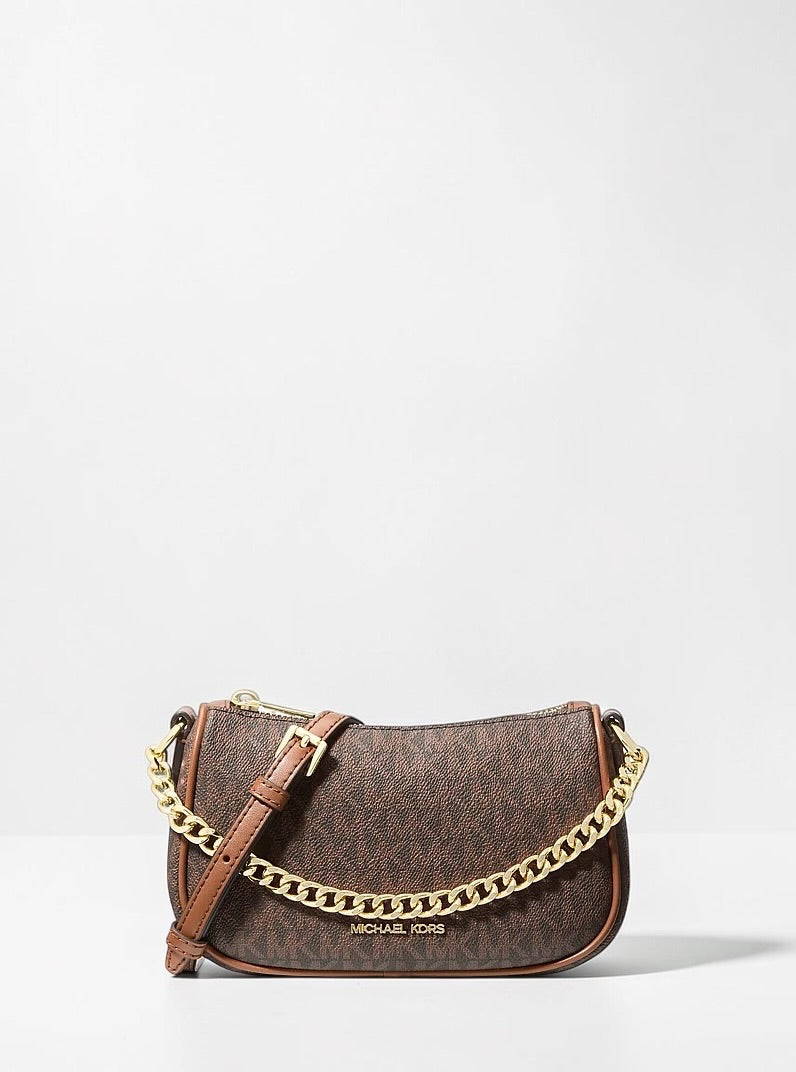 Carmela Small Signature Logo Convertible Crossbody Bag. 35F4G1QC5V
