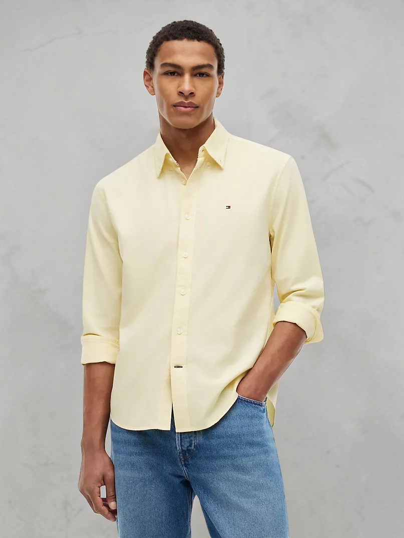 Regular Fit Stretch Oxford Shirt