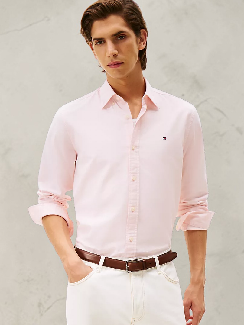 Regular Fit Stretch Oxford Shirt
