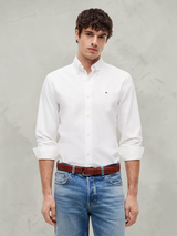 Regular Fit Stretch Oxford Shirt