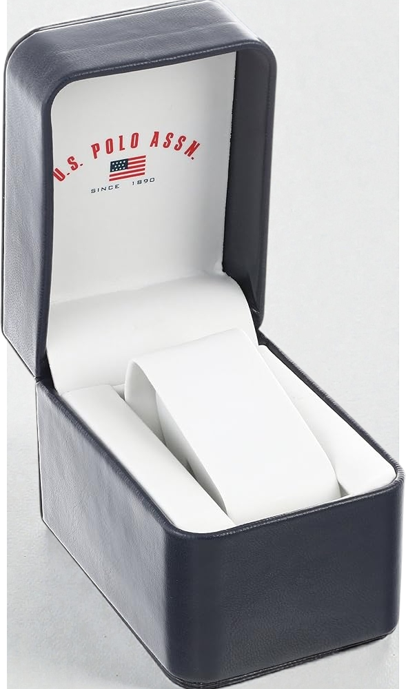 MEN'S GUNMETAL BRACELET WATCH WITH NAVY DIAL