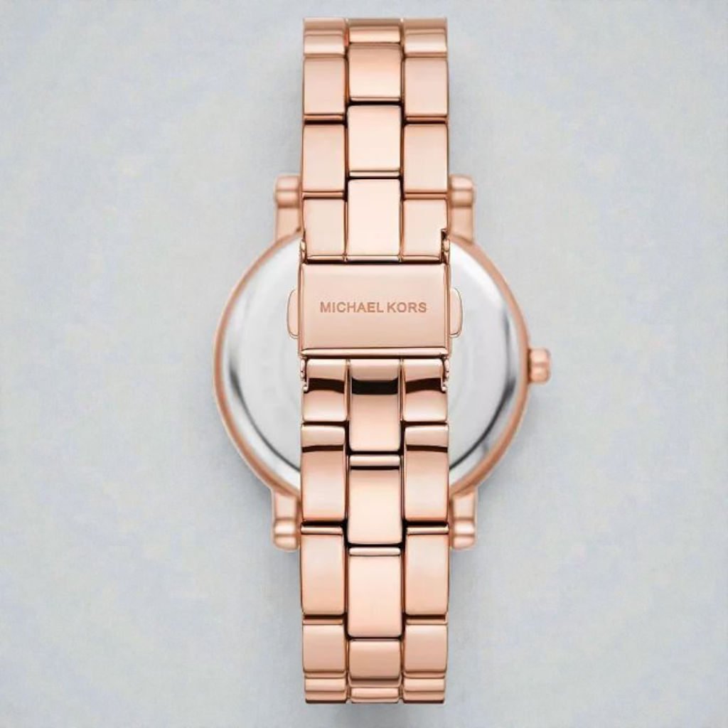 M.K Women's Corey Three-Hand Rose Gold-Tone Alloy Watch 38mm