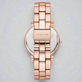 M.K Women's Corey Three-Hand Rose Gold-Tone Alloy Watch 38mm