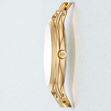 M.K Women's Slim Runway Three-Hand Gold-Tone Stainless Steel Watch 38mm