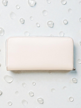 Immediate C.K Sculpted Impression Zip Wallet