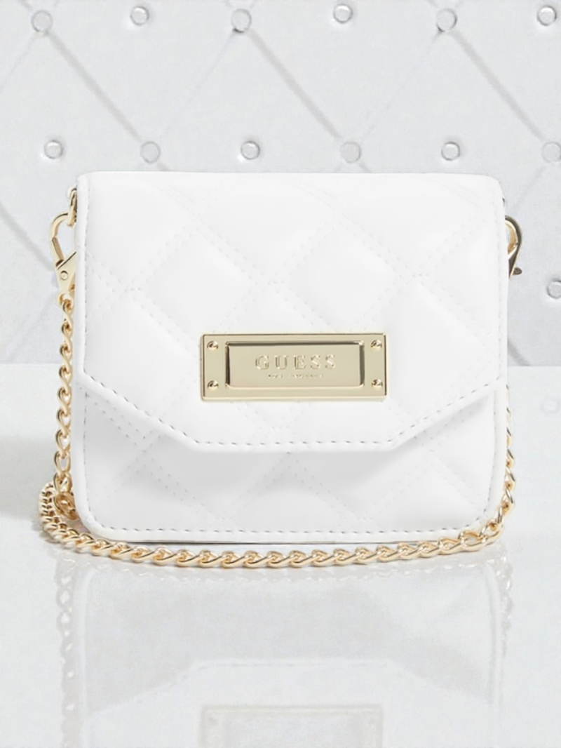 Immediate Guess white Stella long strap