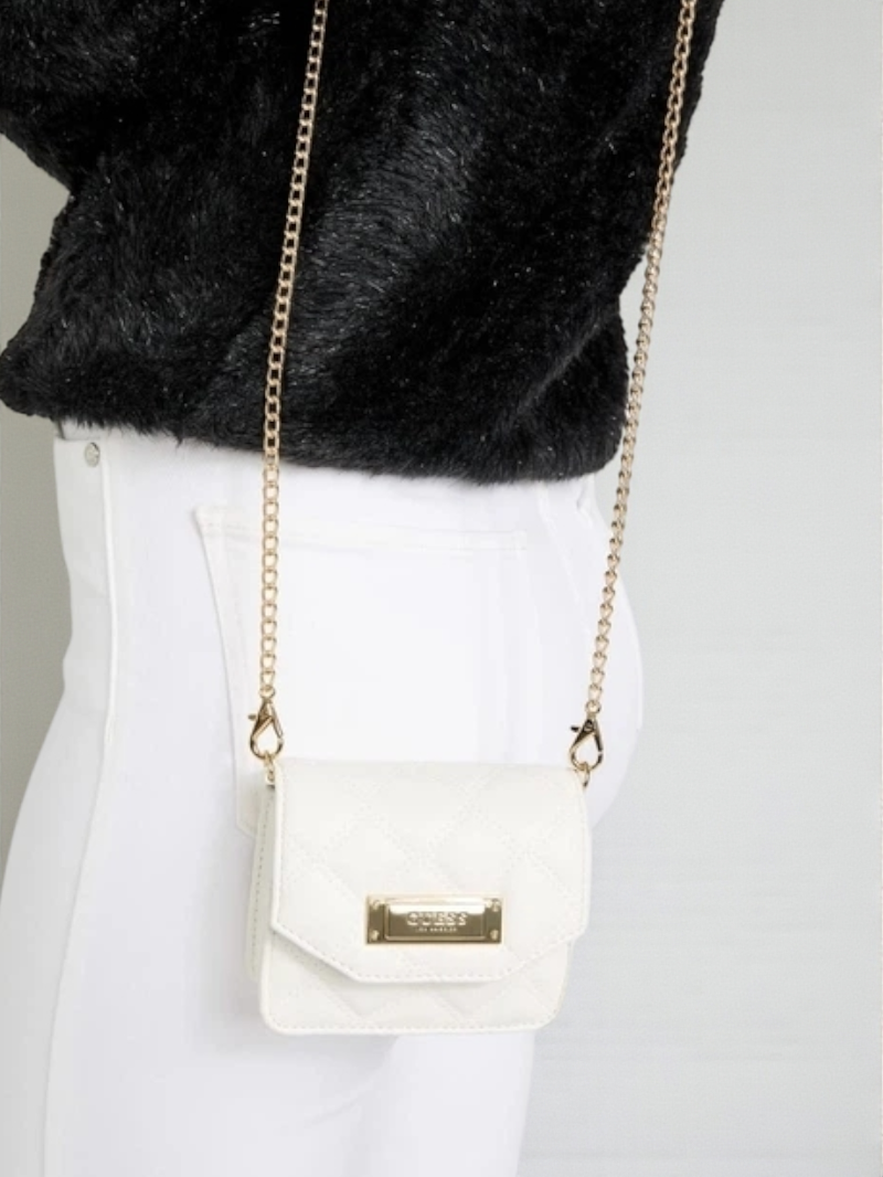 Immediate Guess white Stella long strap