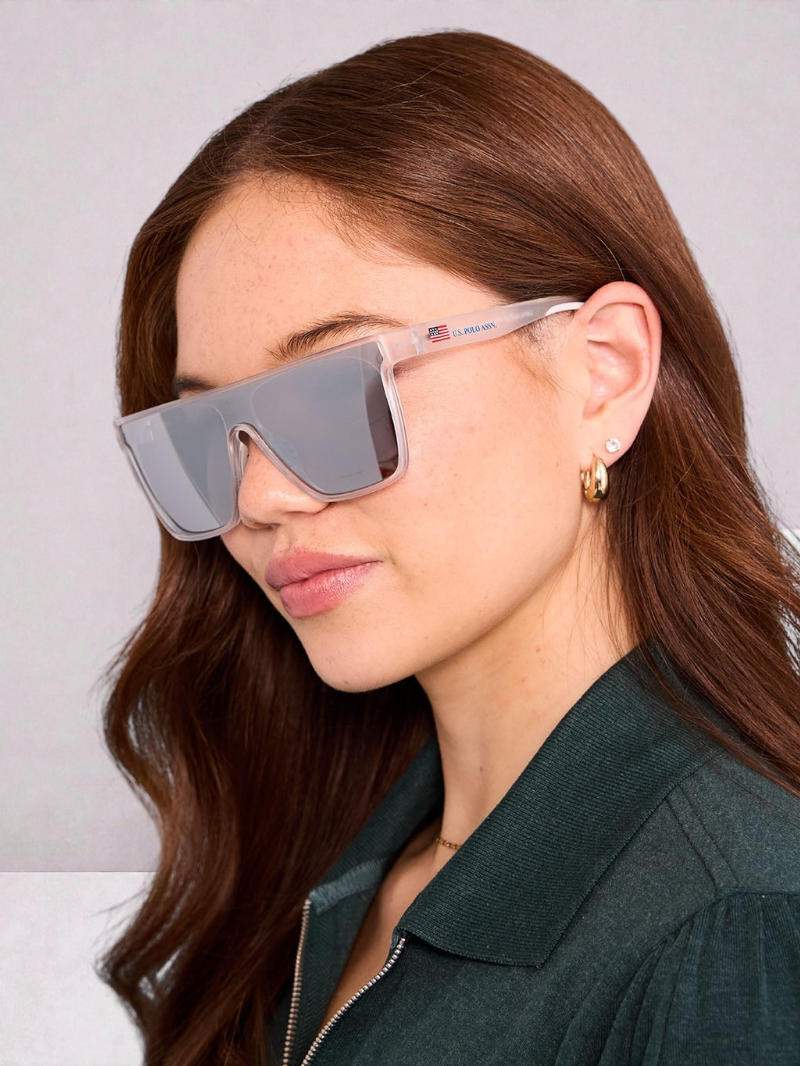 Immediate U.S Polo LADIES OVERSIZE SIELD MIRROR SUNGLASSES
Average