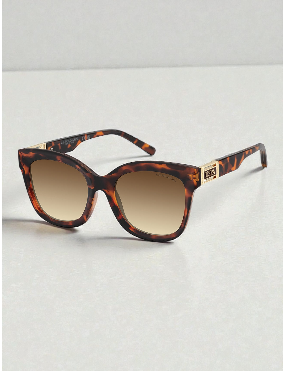 Immediate U.S Polo Ladies square eye oversized sunglasses