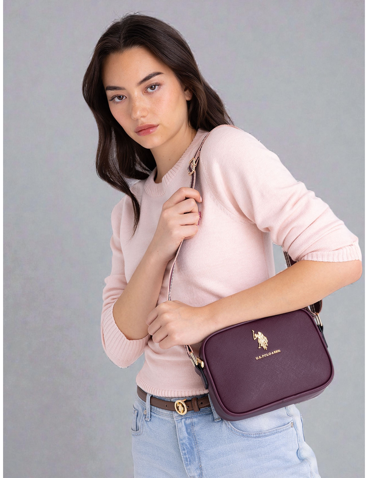 Immediate U.S Polo CLASSIC ZIP CROSSBODY BAG