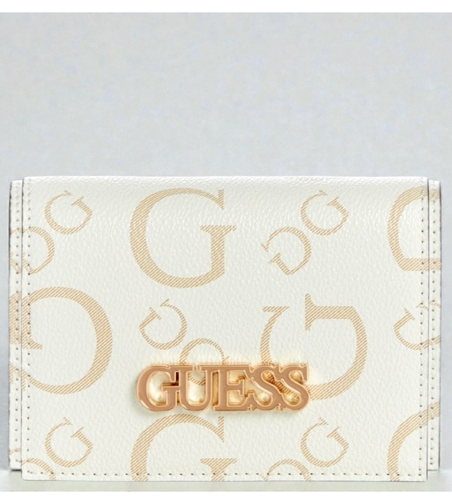 Immediate Guess logo Printed wallet