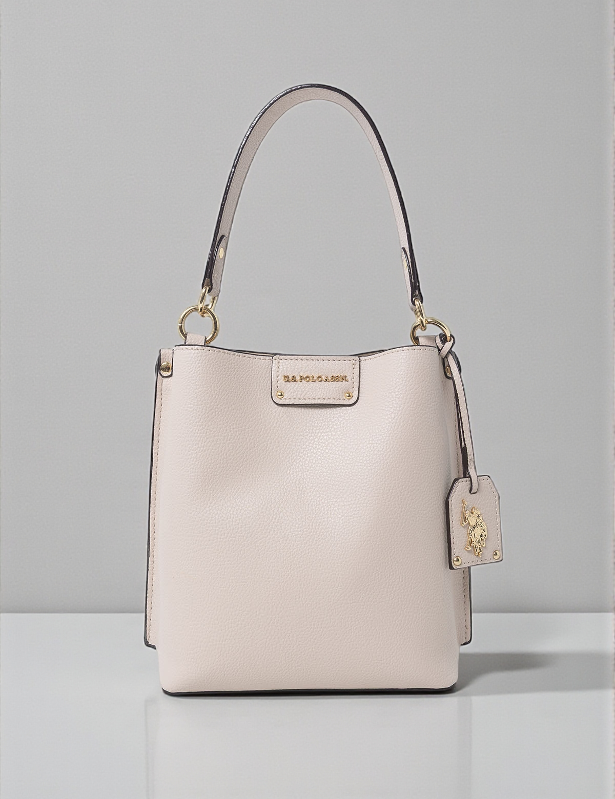 SOLID BUCKET BAG WITH CROSSBODY STRAP 27A348-AA00A