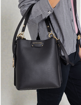 SOLID BUCKET BAG WITH CROSSBODY STRAP 27A348-AA00A