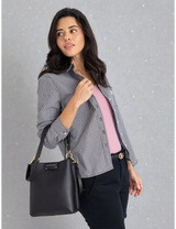 SOLID BUCKET BAG WITH CROSSBODY STRAP 27A348-AA00A