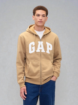 Relaxed Gap Logo Zip Hoodie