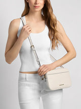 Jet Set Large Pebbled Leather Camera Crossbody Bag.35R6GTVC7L