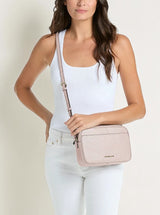 Jet Set Large Pebbled Leather Camera Crossbody Bag.35R6GTVC7L