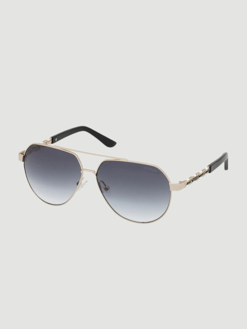 Guess Metal Aviator Sunglasses GF00033