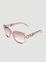 Guess Oversized Chain-Trim Sunglasses GF6045W