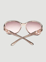 Guess Oversized Chain-Trim Sunglasses GF6045W