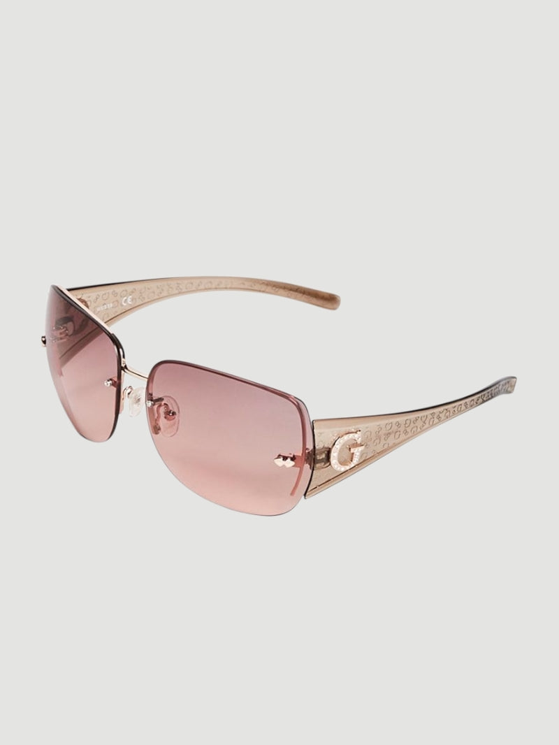 Rimless Shield Sunglasses GU6489FW