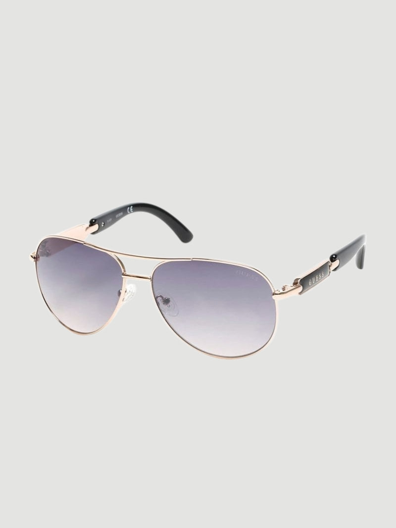 Classic Aviator Sunglasses GU7295W