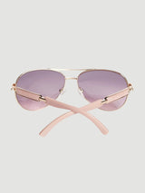 Classic Aviator Sunglasses GU7295W