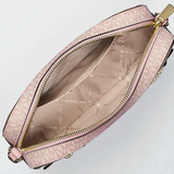 Immediate Jet Set Large Metallic Signature Logo Crossbody Bag 35F5GTTC9V