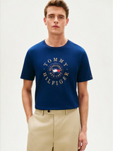 Tommy Circle Flag Logo T-Shirt