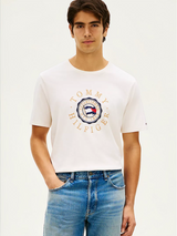 Tommy Circle Flag Logo T-Shirt