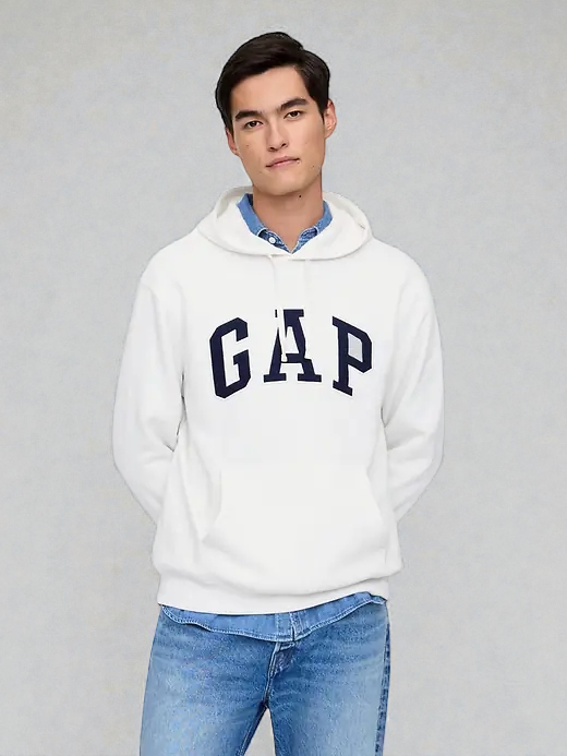 Relaxed Gap Logo Hoodie