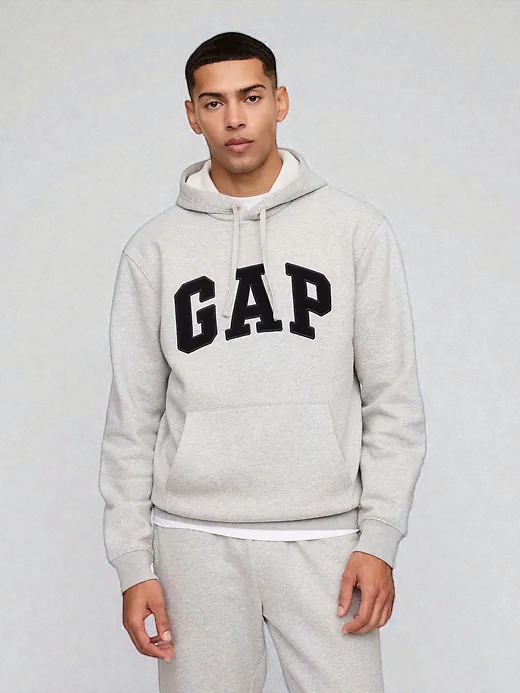 Relaxed Gap Logo Hoodie