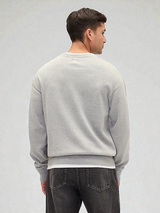 Relaxed Gap Logo Intarsia Sweater