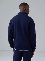 Relaxed Gap Graphic Quarter-Zip Sweatshirt