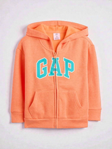 babyGap Logo Sherpa-Lined Zip Hoodie