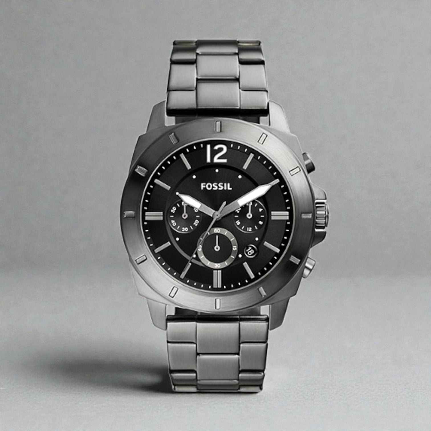 Privateer Chronograph Smoke Stainless Steel Watch