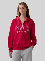 Gap Relaxed Gap Logo Zip Hoodie,627454